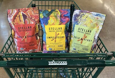 Stellar Snacks stands out from the competition with its relentless dedication to quality and taste. Their signature pretzel braids come in four delicious varieties - Simply Stellar, Maui Monk, Bold & Herby, and Sweet & Sparky .
