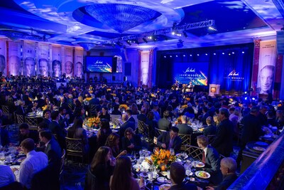 Over six-hundred attendees watched Kenneth C. Frazier, chairman of health assurance initiatives at General Catalyst and Delta Airlines CEO Ed Bastian in conversation at the 2024 John Wooden Global Leadership Awards banquet, held at the Beverly Wilshire Hotel.