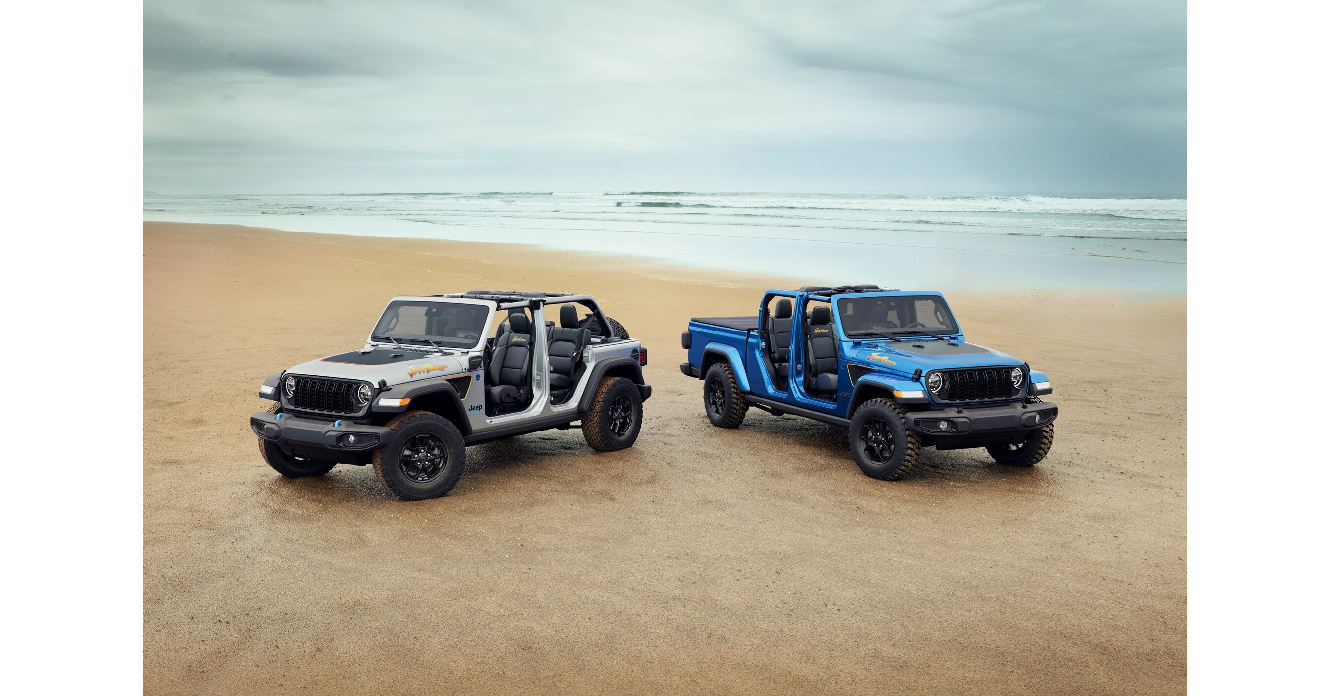 Jeep® Brand Hits The Sand With Limited Run 2024 Wrangler And First Ever Gladiator Jeep Beach 0731