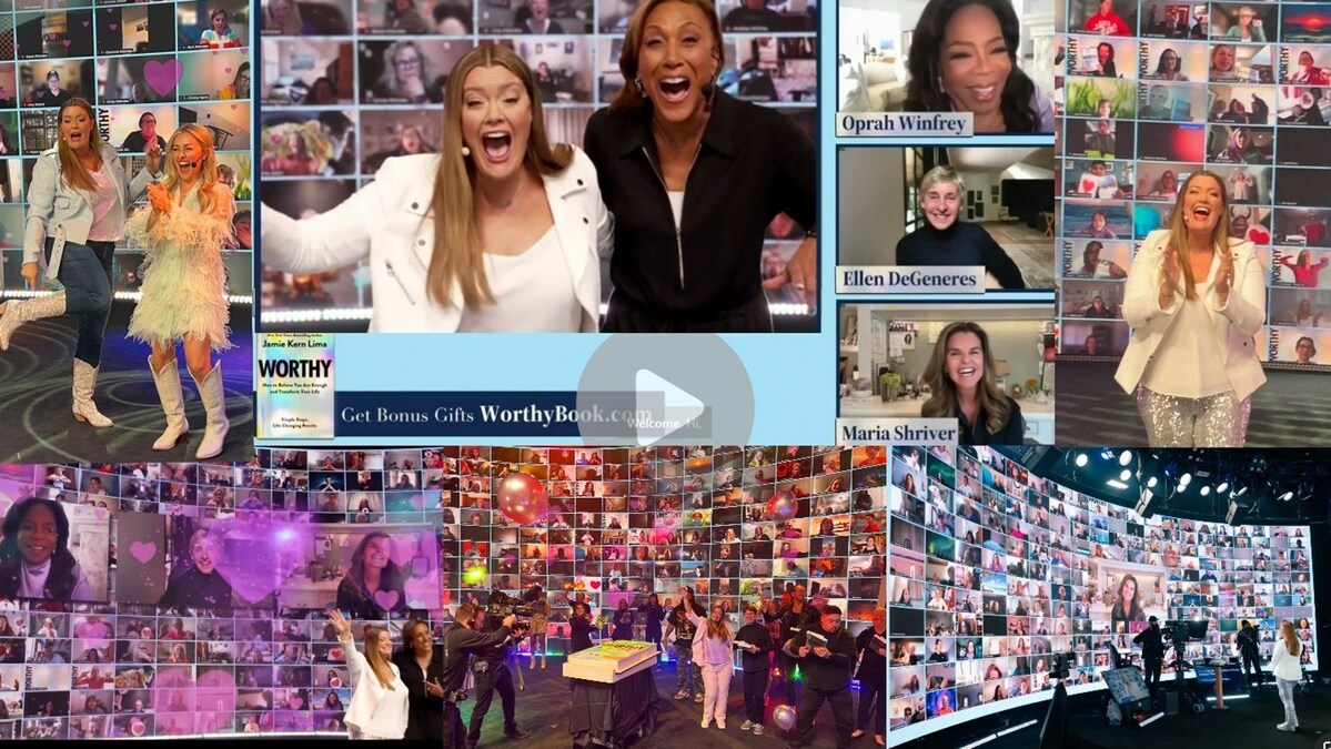 Oprah Winfrey, Ellen DeGeneres, Robin Roberts and Maria Shriver Join 260,000+ Women LIVE to Celebrate Jamie Kern Lima Helping Women Build Self-Worth! - Vimarsana News
