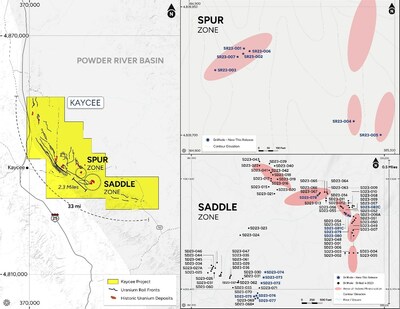 Drilling at Kaycee Project, Powder River Basin Wyoming (CNW Group/Nuclear Fuels Inc.)