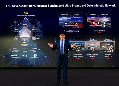 Huawei a lancé les solutions basées sur des scénarios de la série F5G Advanced pour promouvoir l'intelligence industrielle