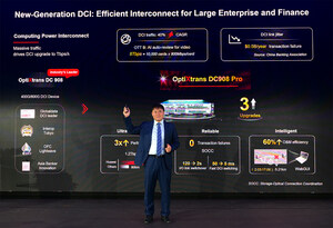 Huawei lança plataforma DC908 Pro, definindo a rede DCI de próxima geração