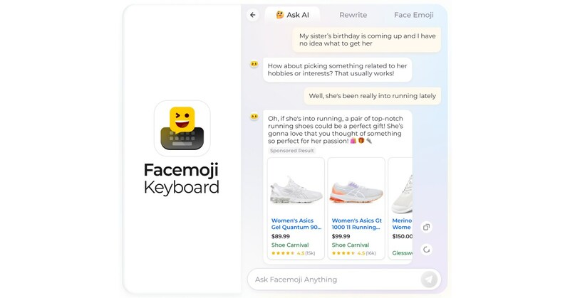 Le clavier Facemoji collabore avec Microsoft Advertising pour offrir aux utilisateurs une expérience Gen AI améliorée