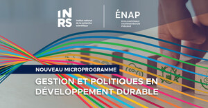 Développement durable: un nouveau microprogramme conjoint entre l'ENAP et l'INRS