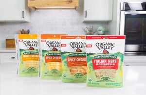 Organic Valley Continues Innovation with 4 New Boldly-Flavored, Real Organic Cheeses