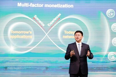 Huawei le pide a la industria que adopte las 5.5G para un mundo inteligente más próspero (PRNewsfoto/Huawei)