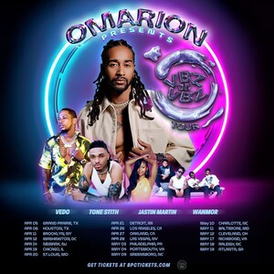 Platinum-Selling Artist Omarion Announces "Omarion: Vbz on Vbz Tour" in Collaboration with the Black Promoters Collective