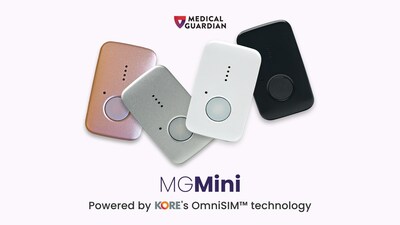 KORE OmniSIMtm technology enables Medical Guardian to launch their MGMini