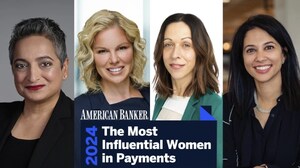 American Banker announces honorees for 2024's Most Influential Women in Payments, representing companies like American Express, KeyBank, Mastercard, Visa and more