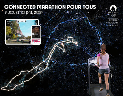 On August 10 & 11, 2024, runners, cyclists and rowers from all over the world will be able to take part in the connected Marathon pour Tous from home or from the gym thanks to the Kinomap app.