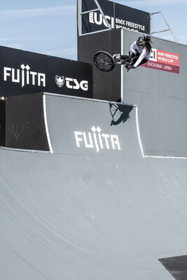 Monster Energy's Maca Perez Grasset Takes Second Place in Elite Women’s Division at UCI BMX Freestyle Park World Cup Event in Enoshima, Japan