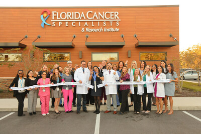 Florida Cancer Specialists & Research Institute unveiled its newest clinic in Orange City, Fla with a ribbon-cutting ceremony.