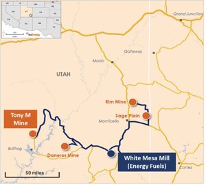 IsoEnergy Provides Update on its U.S. Mine Restart Plans with Advancement of the Tony M Mine in Utah