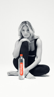 Emmy-nominated choreographer and professional dancer, Witney Carson with Gatorade Water.