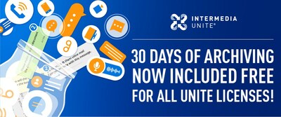 30 Days of Archiving Now Included Free For All Unite Licenses