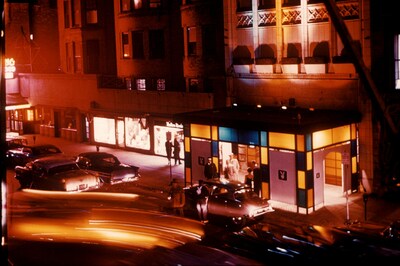 Exterior of the Chicago Playboy Club, 1960