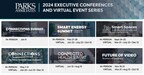 Market Research Leader Parks Associates Announces 2024 Executive Events Smart Energy Summit, Smart Spaces, CONNECTIONS™, Connected Health Summit, and Future of Video