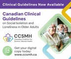 Addressing the Epidemic: First Clinical Guidelines to Equip Healthcare and Social Service Professionals to Address Social Isolation and Loneliness in Older Adults