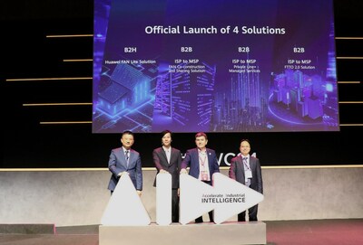 Launch ceremony of four ISP/MSP solutions