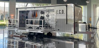 ECD Automotive Design (NASDAQ: ECDA) is taking its Mobile Design Studio and one-of-a-kind cars on the road.