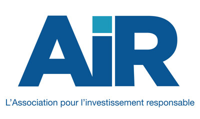 l'Association pour l'investissement responsable (Groupe CNW/Association pour l'investissement responsable (AIR))