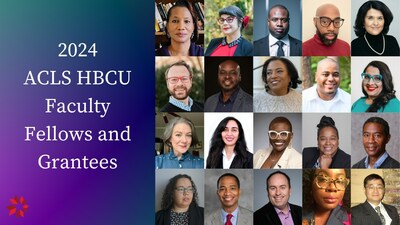 2024 ACLS HBCU Faculty Fellows and Grantees