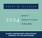 Dräger receives Frost & Sullivan's 2024 Best Practices Company of the Year Award in global respiratory care