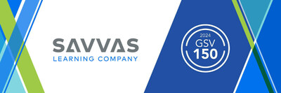 Savvas Learning Company, a next-generation K-12 learning solutions leader, is excited to announce that it has been named to the 2024 edition of the GSV 150, an annual list of the top 150 private companies transforming digital learning and workforce skills. This is the second year in a row that Savvas has been named to the GSV 150.