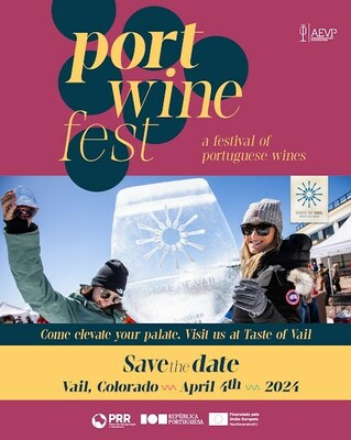 Save the Date for Port Wine Fest at Taste of Vail on April 4th!