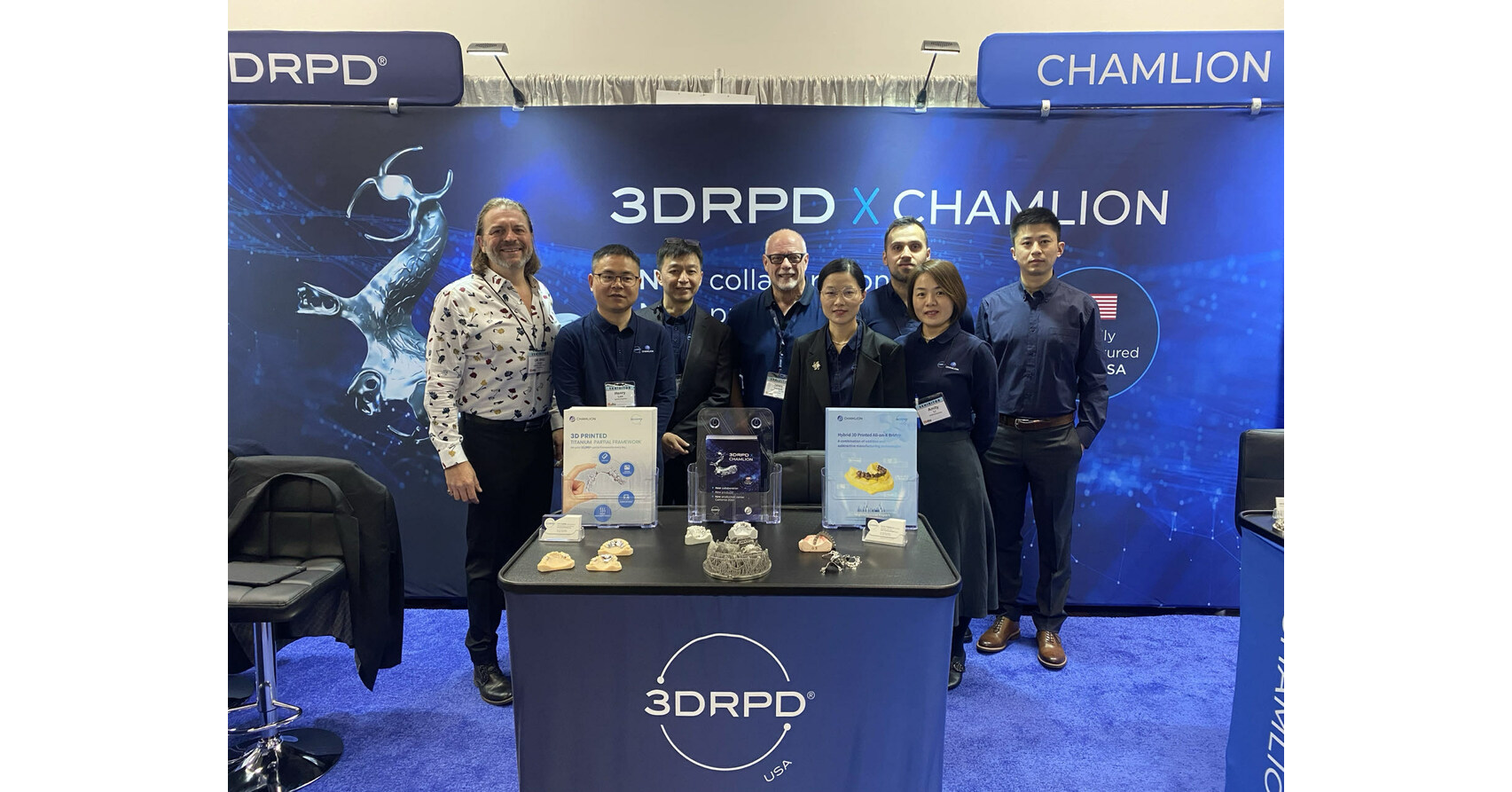 Chamlion and 3DRPD Forge Collaboration for Dental 3D Production Center Chamlion and 3DRPD Forge Collaboration for Dental 3D Production Center