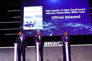 A Huawei lança a rede de campus de 10 Gbps de alta qualidade