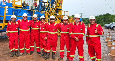 Petro Victory Energy Field Team at São João Field (CNW Group/Petro-Victory Energy Corp.)