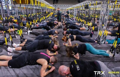 TRX breaks the GUINNESS WORLD RECORDS title for largest suspension training class