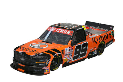 Two-Time Truck Series Champion Ben Rhodes' No. 99 Ford F-150 to Feature Kubota Orange for Multiple Races Beginning March 1 at Las Vegas Motor Speedway.