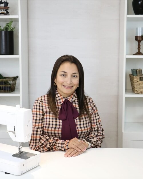 Lina Owen, owner of BlueBelle Designs