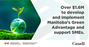 Minister Vandal announces federal investment to accelerate Manitoba's green advantage through small- and medium-sized enterprises