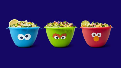Just Salad's Sesame Street Reusable Bowls
