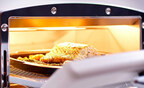 Cooking salmon rosemary in the HeatMate toaster oven SET-G16A-W.