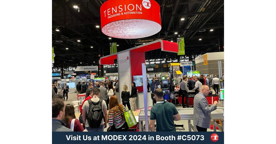 Tension Packaging & Automation to Debut New fitPACK 500 Right-Sized Packaging System at MODEX 2024