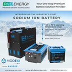 PHD Energy Announces Innovative Commercial Sodium Batteries and Custom Design Solutions