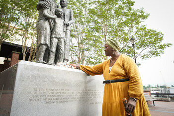 'Sistah' Patt Gunn, a master Gullah Geechee storyteller and social justice champion, is featured in the “Our Georgia Coast” video story.
