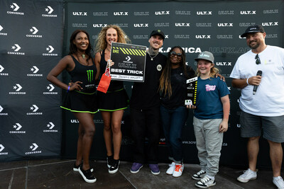 Monster Energy's Jeremy Mallot Takes First Place in BMX Best Trick Competition at Converse ULT.X in Cape Town, South Africa