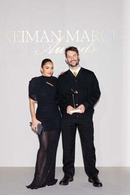 2023 and 2024 Recipients of the Neiman Marcus Award for Innovation in the Field of Fashion - Amina Muaddi and Simon Porte Jacquemus