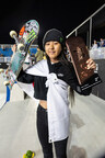 Monster Energy’s Cocona Hiraki Takes Second Place in Women’s Skateboard Park at World Skateboarding Tour Dubai Park 2024