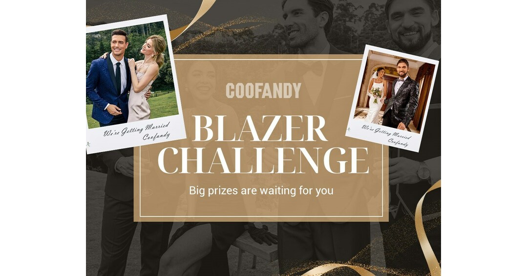 COOFANDY Amplifies Blazer Charm for Wedding Season