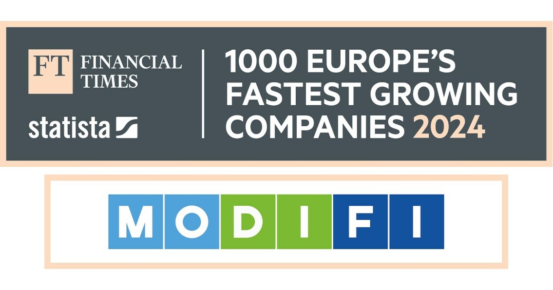 MODIFI nombrada una de las empresas europeas de m&aacute;s r&aacute;pido crecimiento de 2024 por The Financial Times