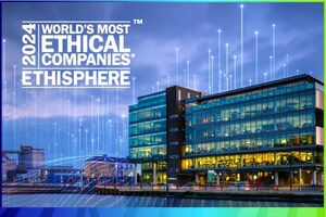 ETHISPHERE NAMES JOHNSON CONTROLS AS ONE OF THE WORLD'S MOST ETHICAL COMPANIES FOR THE 17TH TIME