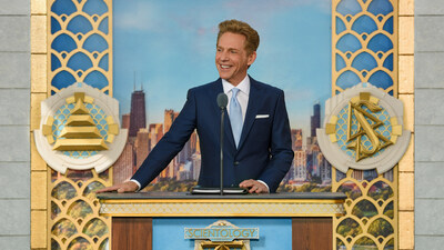 Mr. David Miscavige, Chairman of the Board Religious Technology Center, welcomes those attending the inauguration