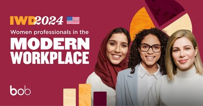 HiBob's 2024 Women Professionals in the US Workplace report published (PRNewsfoto/HiBob)